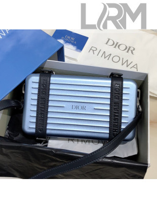 DIOR and RIMOWA Personal Clutch Blue 2020