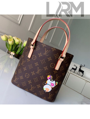 Louis Vuitton Monogram Canvas Bucket Bag M51172 Panda Print 2019