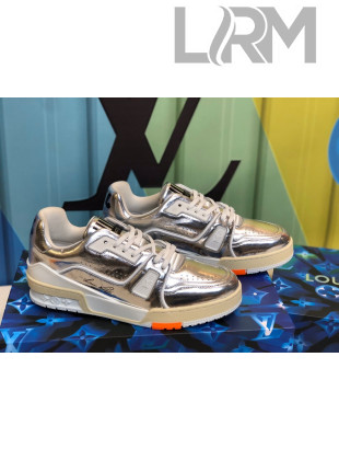 Louis Vuitton LV Trainer Sneakers Silver 1A812O 202019 (For Women and Men)