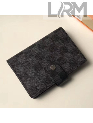 Louis Vuitton Damier Graphite Canvas Small Ring Agenda Book Cover R20005 04 2019