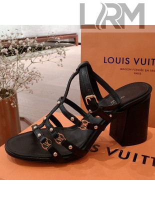 Louis Vuitton Roma Sandal 75mm Black 2020