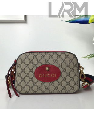 Gucci Neo Vintage GG Supreme Canvas Messenger bag 476466 Beige/Red 2021