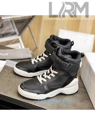 Dior Calfskin Boots Sneakers in Black Calfskin 2020