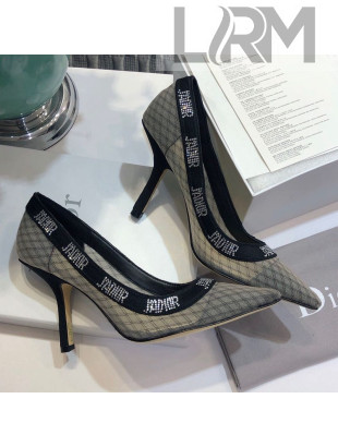 Dior J'Adior Crystal Pumps 95MM Grey 2020