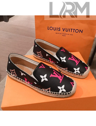 Louis Vuitton Monogram Print Espadrilles Black 2019 (For Women and Men)