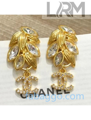 Chanel Wheat Earrings AB4671 01 2020