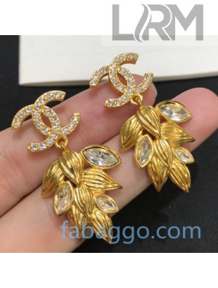 Chanel Wheat Earrings AB4671 02 2020