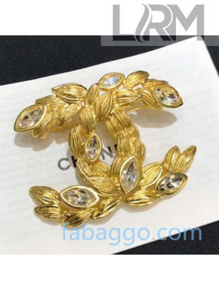 Chanel Wheat CC Brooch AB4492 06 2020