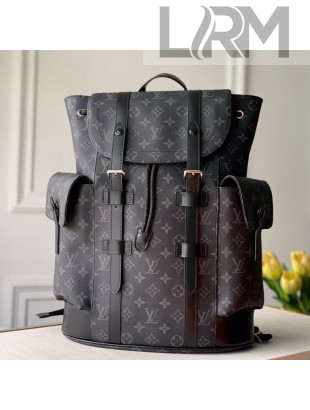 Louis Vuitton Men's Christopher PM Backpack in Black Monogram Canvas M41379 2021