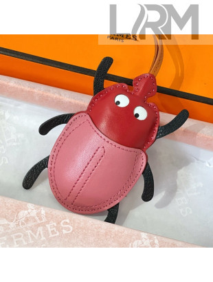 Hermes Lambskin Beetle Bag Charm 2022 01