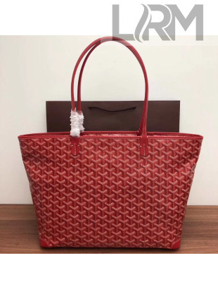 Goyard Artois Tote Bag Red 2019