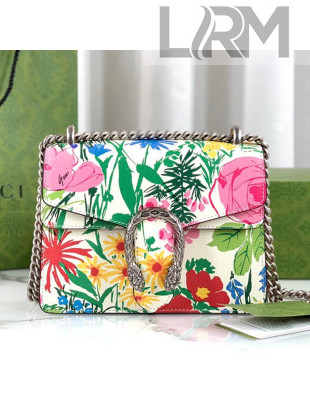 Gucci Dionysus Flora Print Leather Mini Bag 421970 Multicolor 2021