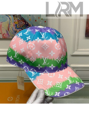 Louis Vuitton LV Escale Baseball Hat Green 2020