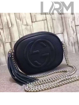 Gucci Soho Leather Mini Chain Bag 353965 Black 2021