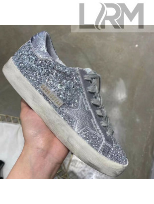 Golden Goose GGDB Sequins Sneaker Silver 2021 17