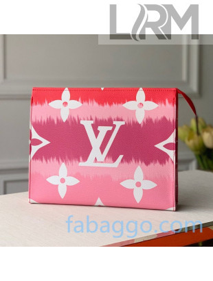 Louis Vuitton LV Escale Toiletry Pouch 26 M69138 Red 2020