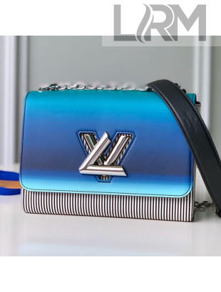 Louis Vuitton Gradient Blue and Stripes Twist MM M53846 2019