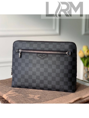 Louis Vuitton New Pouch Damier Graphite Canvas M60417 2021