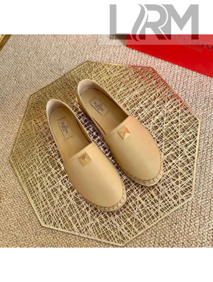 Valentino Roman Stud Espadrilles Beige 2021