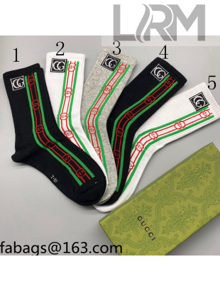 Gucci x NY Web Cotton Socks 2021 