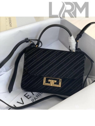 Givenchy 4G Velvet Mini Eden Bag Black 2020