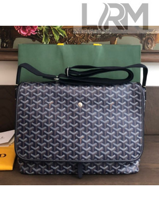 Goyard Large Messenger Bag 35cm Sky Blue 2021