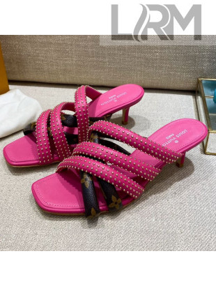 Louis Vuitton Revival Mules 5.5cm Pink 2021