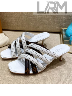 Louis Vuitton Revival Mules 5.5cm White 2021