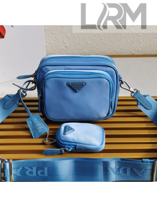 Prada Re-Edition 2005 Nylon Bag 1BH153 Blue 2021