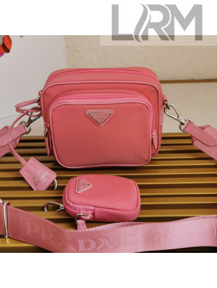 Prada Re-Edition 2005 Nylon Bag 1BH153 Pink 2021