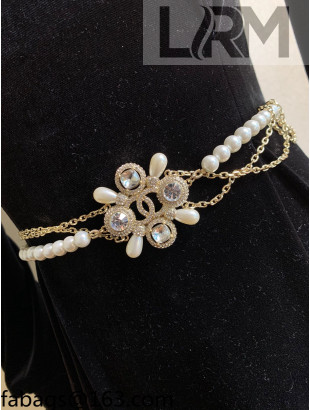 Chanel CC Bloom Chain Belt 2021 110611