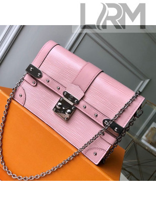 Louis Vuitton Trunk Chain Wallet WOC in Epi Leather M67508 Pink 2019