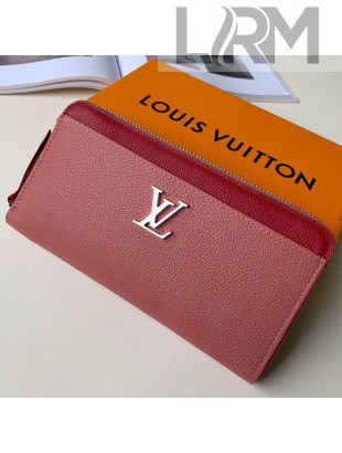 Louis Vuitton Zippy Lockme Long Wallet M62949 Pink