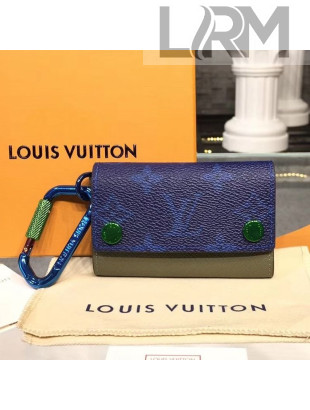 Louis Vuitton 6 Key Holder M62630 Blue 