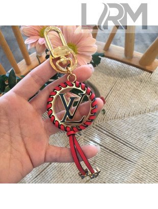 Louis Vuitton Very Bag Charm and Key Holder Red/Gold 2021