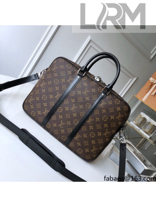 Louis Vuitton Porte-Documents Voyage PM Bag in Monogram Canvas N52005 Brown 2021