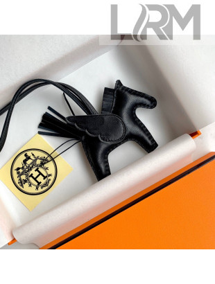 Hermes Rodeo Pegase Bag Charm Black 2021 12