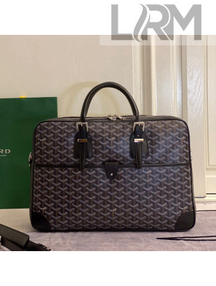 Goyard Men's Ambassade Bussiness Bag Black 2021