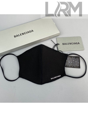 Balenciaga Cotton Mask Black 2021 (Two Pieces Set) 