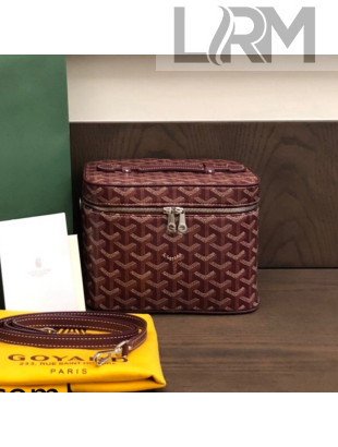 Goyard Muse Vanity Case Burgundy 2021