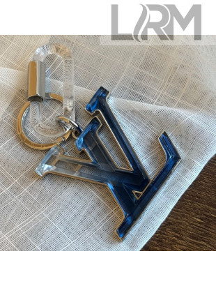 Louis Vuitton LV Prism Mini Bag Charm and Key Holder Blue 2021