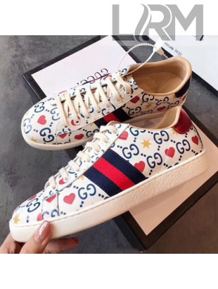 Gucci Love Heart Sneakers 2019 (For Women and Men)