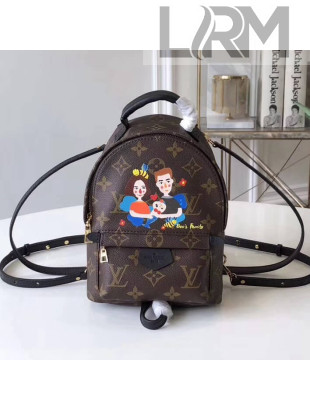 Louis Vuitton Family Monogram Coated Canvas Backpack 2018