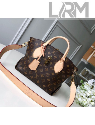 Louis Vuitton Flower Zipped Tote BB in Monogram Canvas M44359 Beige 2019