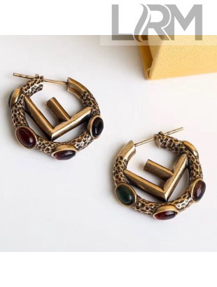 Fendi Vintage F Is Fendi Hoop Earrings 2020