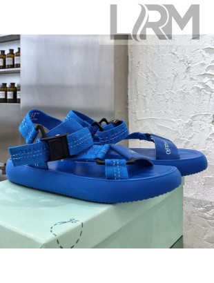 Off White Trek Strap Sandals Blue 2021 (For Women and Men)