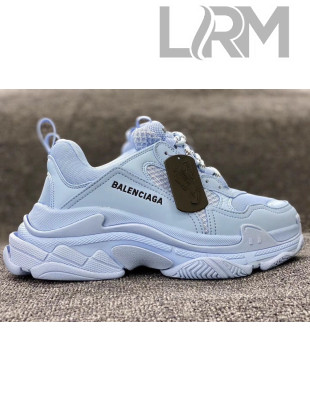 Balenciaga Triple S Sneakers Sky Blue 2020 (For Women and Men)