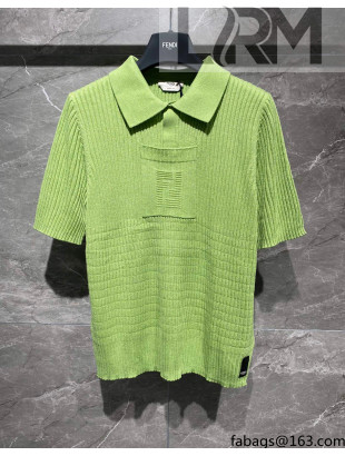 Fendi Wool T-shirt FTS40114 Green 2022