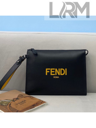 Fendi Flat Pouch Black 2021