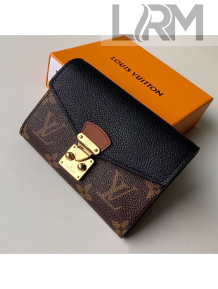 Louis Vuitton Pallas Compact Wallet M67479 Black 